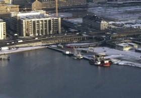 Oslo. Area portuale prima dell'intervento.